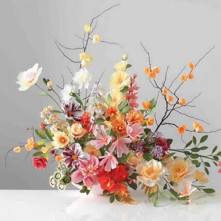 صادرات گل مصنوعی زیبا و شیک مرغوب به سایر کشور ها