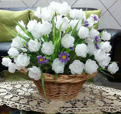 کارخانه تولید متنوع ترین گل مصنوعی رومیزی